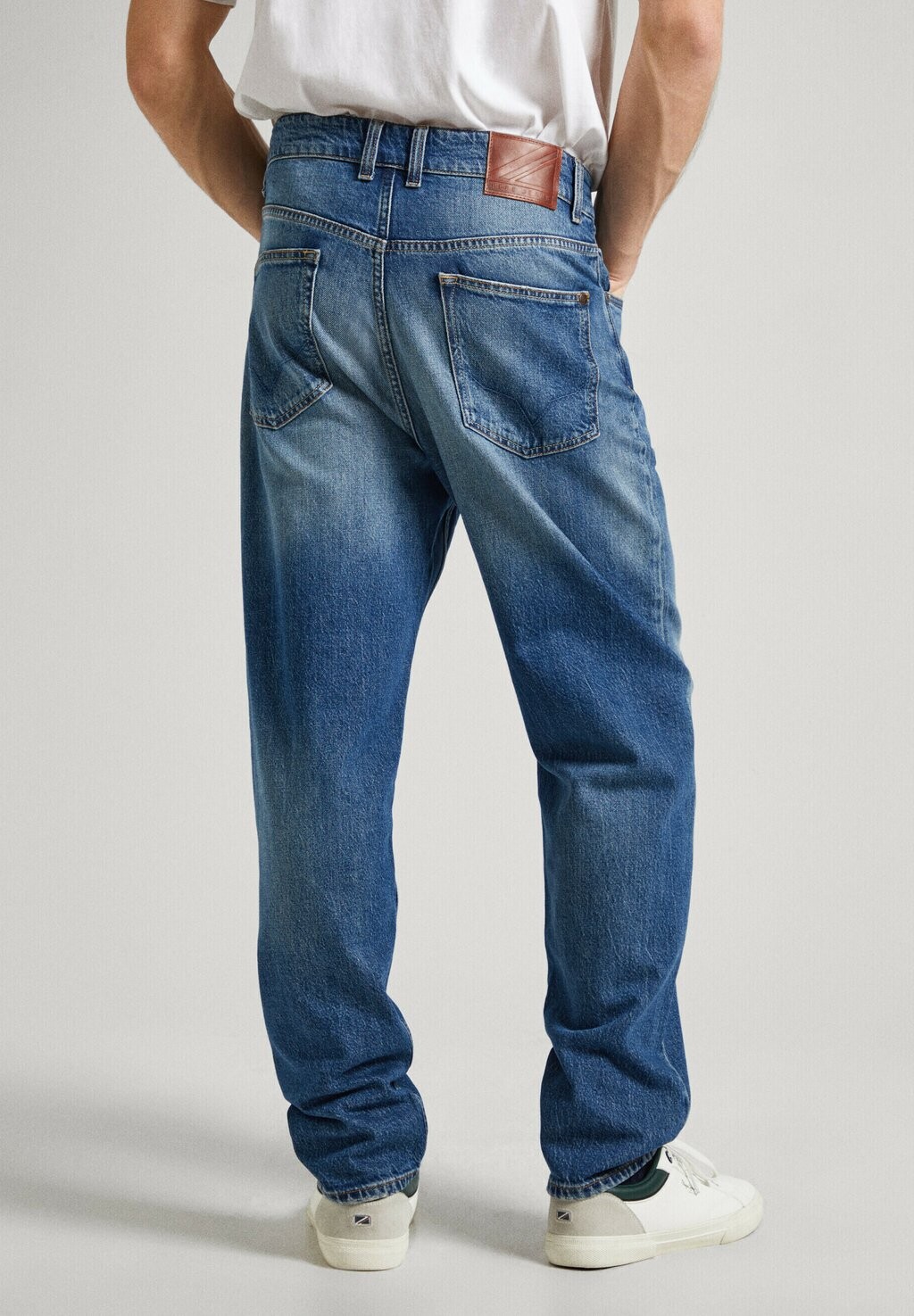 Джинсы свободного кроя Pepe Jeans, синий деним 
Джинсы свободного кроя Pepe Jeans, синий деним