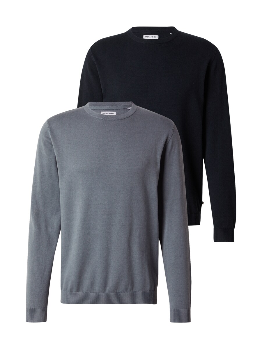 Свитер JACK & JONES JACK & JONES JJEBASIC, Navy/Grey 
Свитер JACK & JONES JACK & JONES JJEBASIC, Navy/Grey