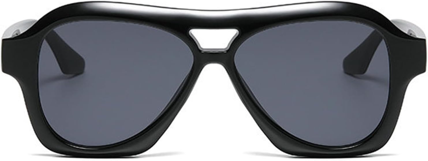 Мужские солнцезащитные очки Willochra Retro с двойной перемычкой, классические модные женские солнцезащитные очки с градиентным переходом, защита от УФ-излучения UV400, модные очки для вождения, Black
Мужские солнцезащитные очки Willochra Retro с двойной перемычкой, классические модные женские солнцезащитные очки с градиентным переходом, защита от УФ-излучения UV400, модные очки для вождения, Black