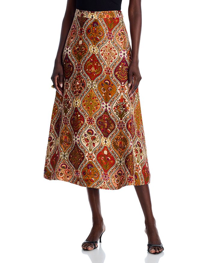 Романтичная юбка миди Nature FARM Rio, коричневый 
Романтичная юбка миди Nature FARM Rio, коричневый