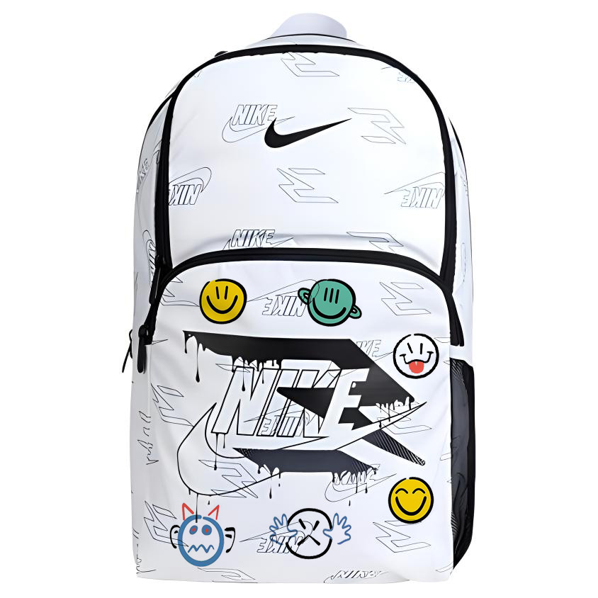 Полиэстеровый рюкзак унисекс белый Nike, Smiley Face
Полиэстеровый рюкзак унисекс белый Nike, Smiley Face