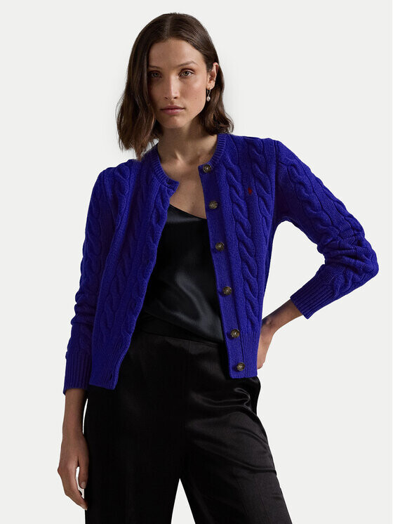 Кардиган стандартного кроя Polo Ralph Lauren, синий
Кардиган стандартного кроя Polo Ralph Lauren, синий