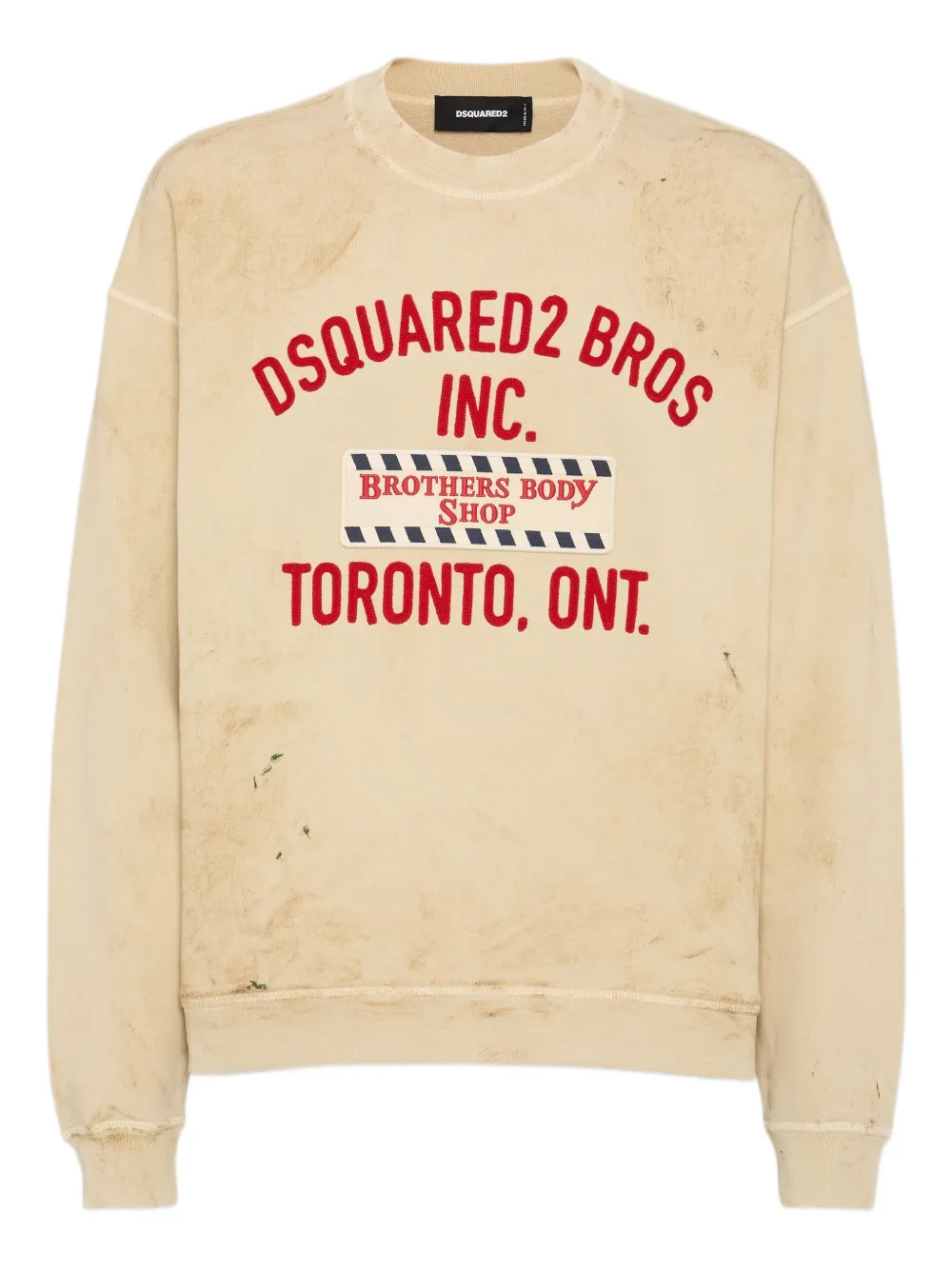 Толстовка с вышитой надписью DSQUARED2, нейтральный
Толстовка с вышитой надписью DSQUARED2, нейтральный
