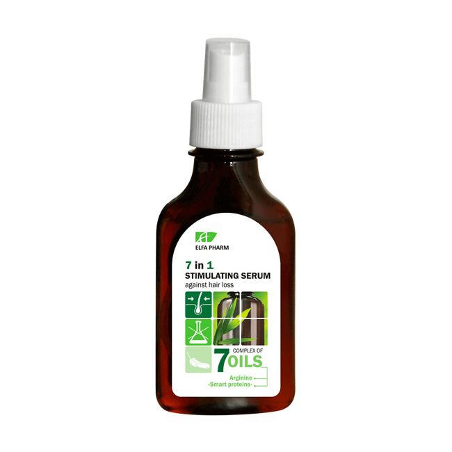 Стимулирующая сыворотка для волос 7 в 1 Elfa Pharm, 100 мл
Стимулирующая сыворотка для волос 7 в 1 Elfa Pharm, 100 мл