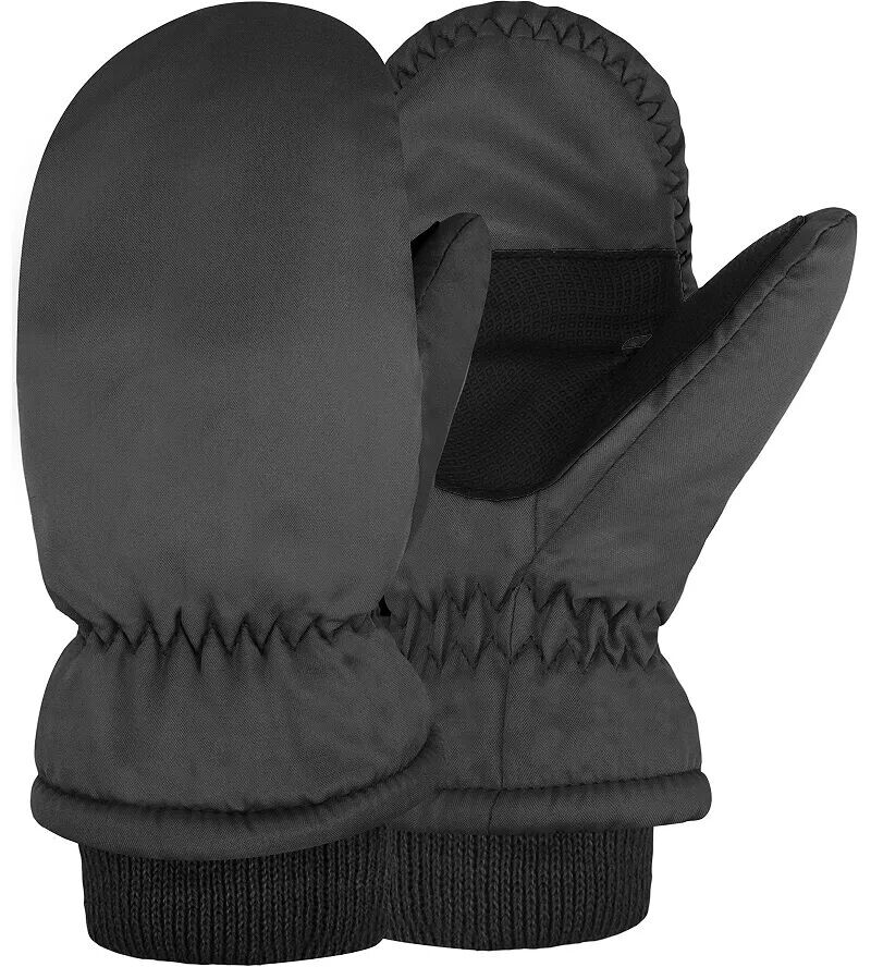 Молодежные лыжные варежки Igloos, черный 
Молодежные лыжные варежки Igloos, черный