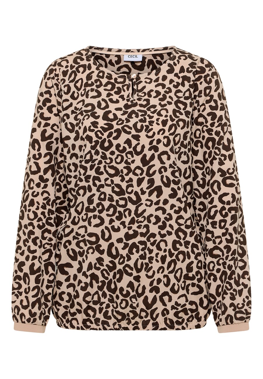 Блуза CECIL, бежевый/коричневый
Блуза CECIL, бежевый/коричневый