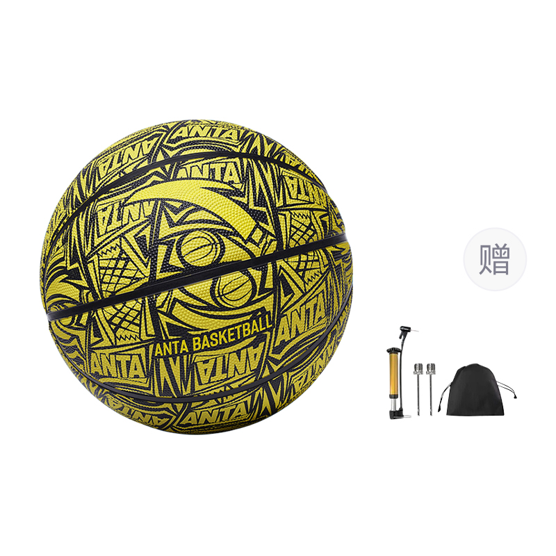 ANTA Резиновый баскетбольный мяч all over print yellow размер 7 тренировочный unisex
ANTA Резиновый баскетбольный мяч all over print yellow размер 7 тренировочный unisex