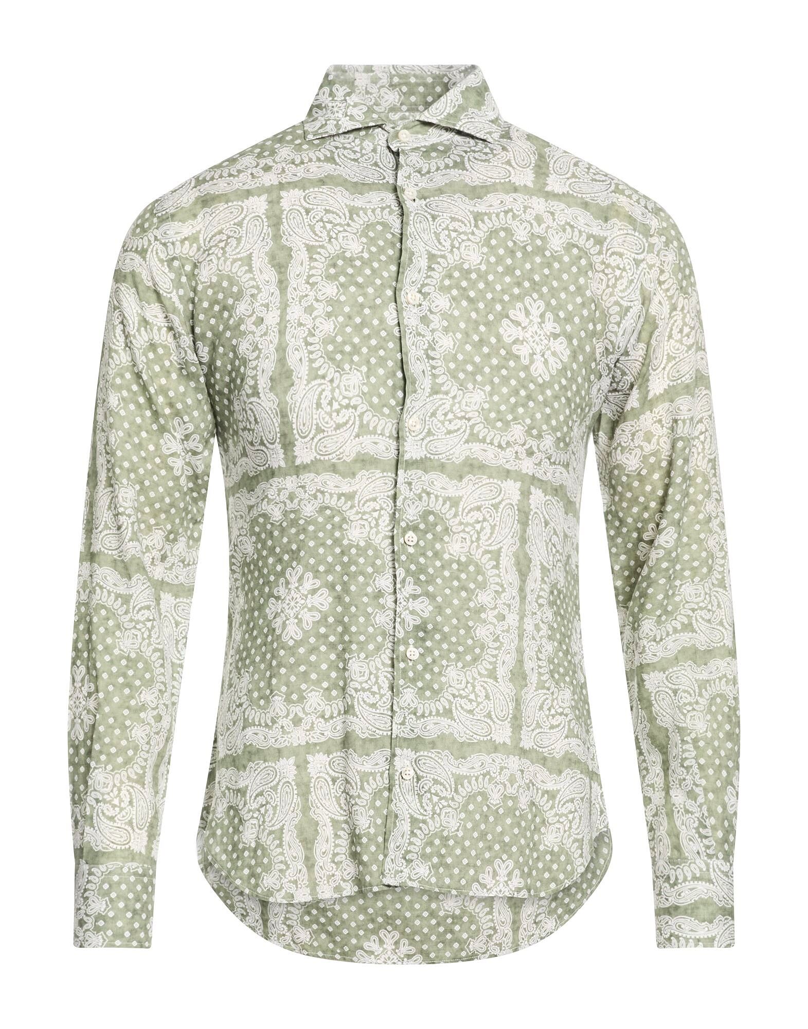 Рубашка Fedeli, шалфейно-зеленый
Рубашка Fedeli, шалфейно-зеленый