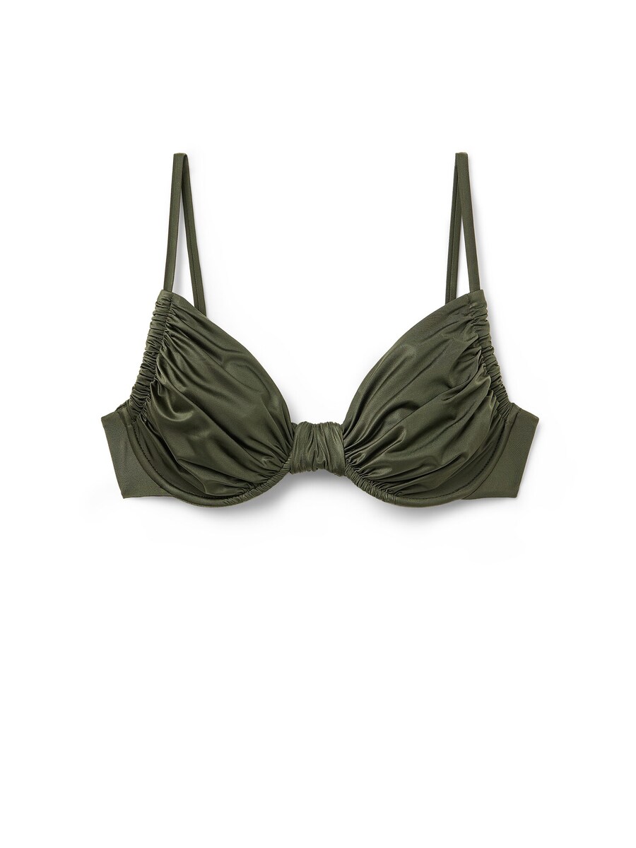 Верх бикини-балконет CALZEDONIA, темно-зеленый
Верх бикини-балконет CALZEDONIA, темно-зеленый