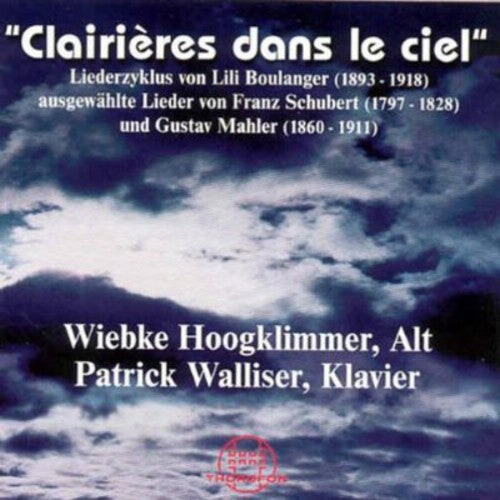CD диск Boulanger / Hoogklimmer / Walliser: Clairieres Dans Le Ciel
CD диск Boulanger / Hoogklimmer / Walliser: Clairieres Dans Le Ciel