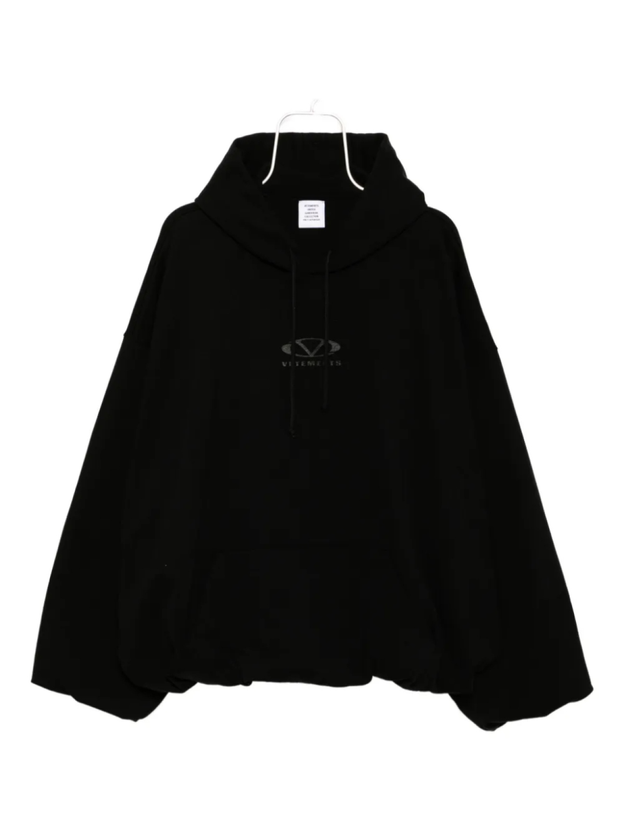 VETEMENTS худи с логотипом, черный
VETEMENTS худи с логотипом, черный