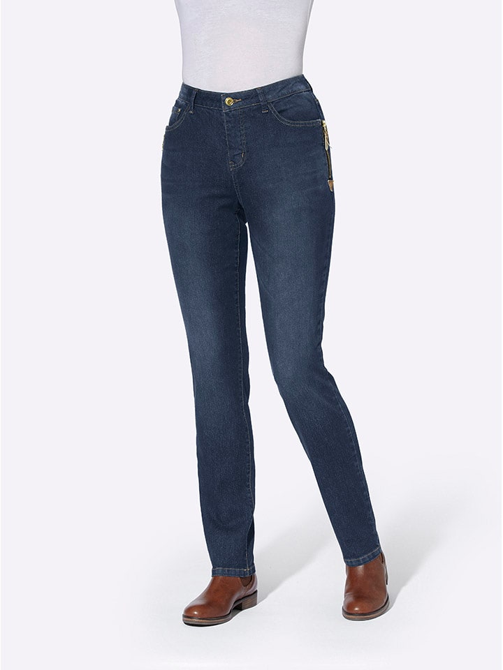 WITT WEIDEN Джинсы - зауженный крой - темно-синего цвета
WITT WEIDEN Джинсы - зауженный крой - темно-синего цвета