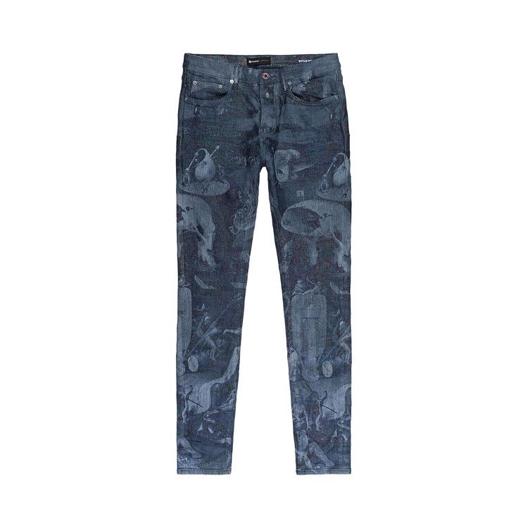 Джинсы PURPLE BRAND Washed Prism Laser Print Skinny Jeans, Indigo 
Джинсы PURPLE BRAND Washed Prism Laser Print Skinny Jeans, Indigo