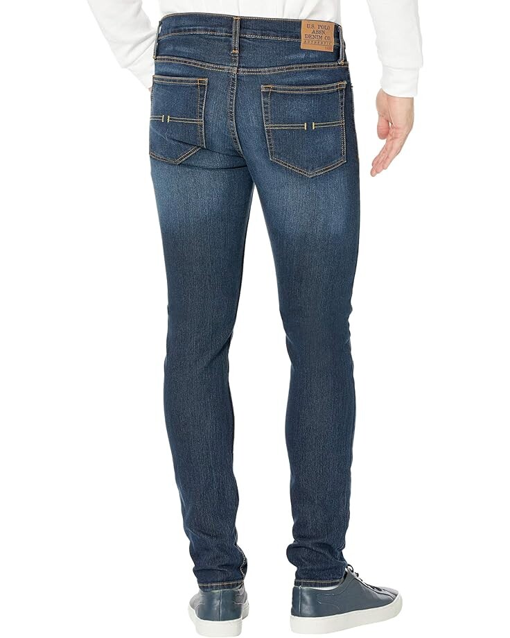Джинсы U.S. POLO ASSN. Stretch Skinny Five-Pocket Denim Jeans in Blue Medium Enzyme, цвет Blue Medium Enzyme
Джинсы U.S. POLO ASSN. Stretch Skinny Five-Pocket Denim Jeans in Blue Medium Enzyme, цвет Blue Medium Enzyme