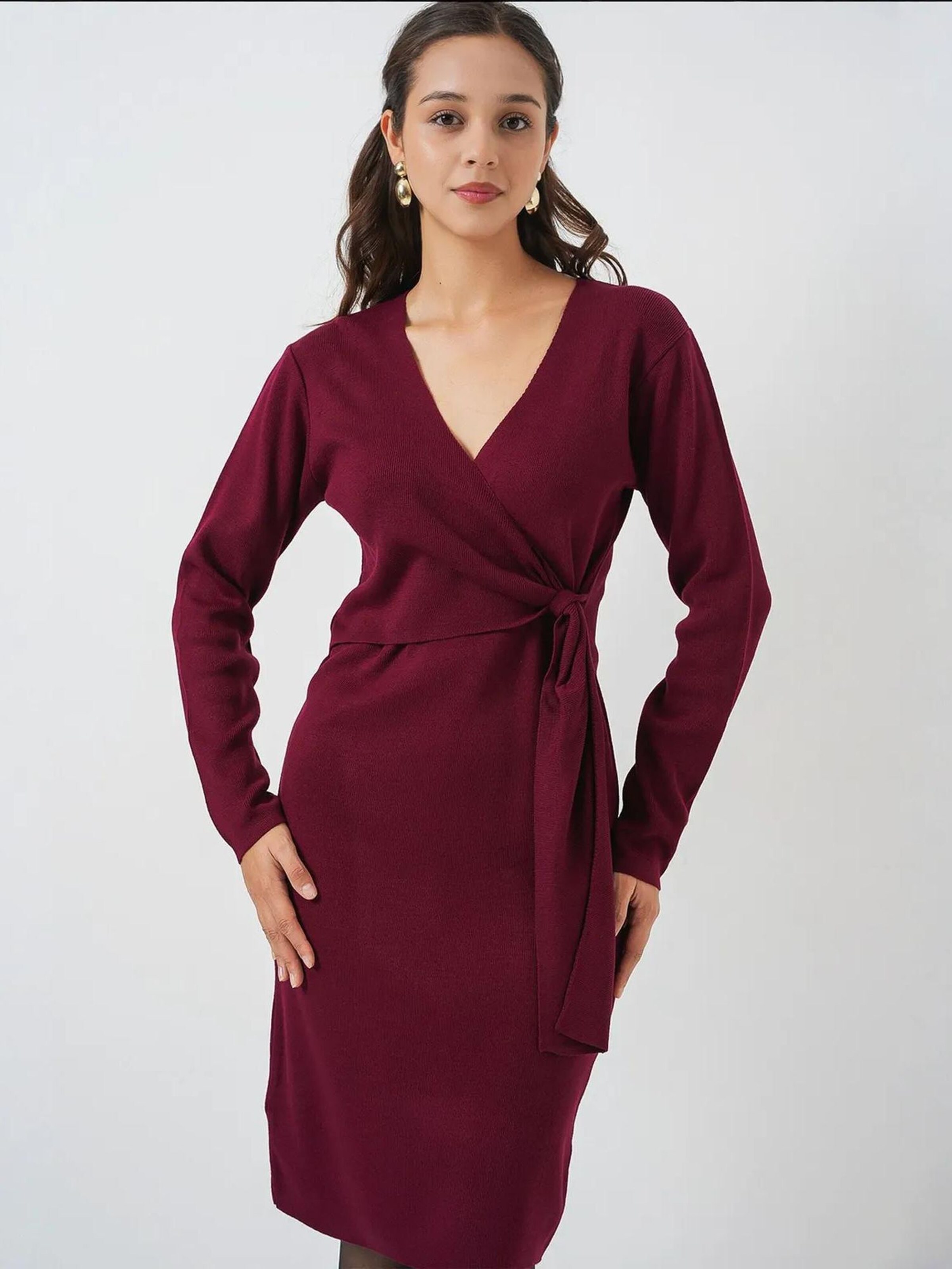 Bigdart Платье в бордовом цвете
Bigdart Платье в бордовом цвете