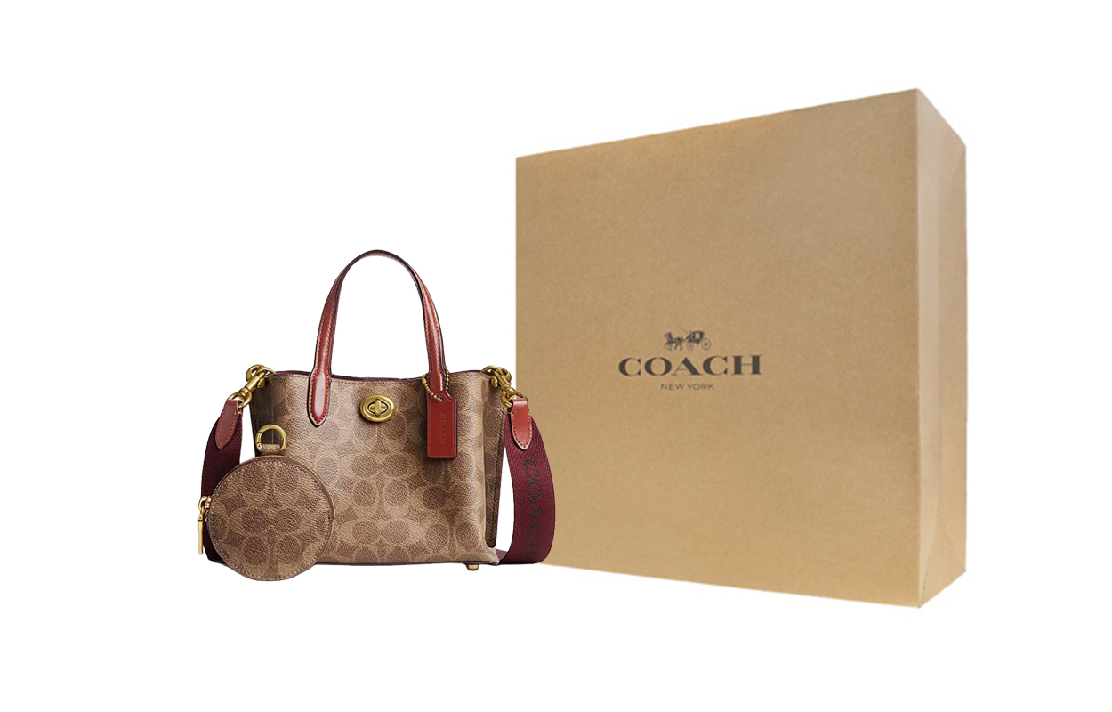 COACH Сумка через плечо из вощеного холста с одной лямкой
COACH Сумка через плечо из вощеного холста с одной лямкой