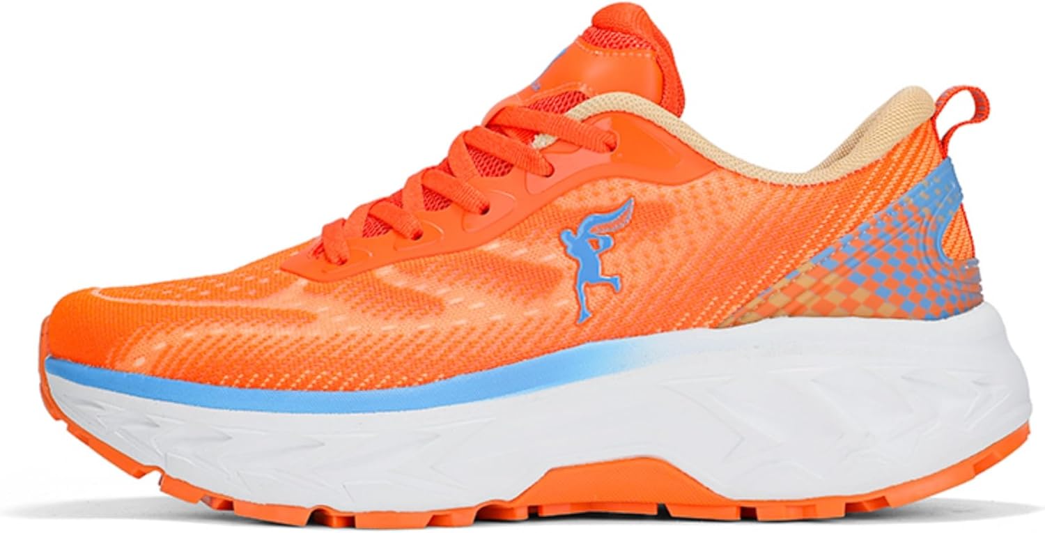 Мужские и женские кроссовки для бегa по пересеченной местности, с широкой носочной частью, без перепада, противоскользящие, подходят для ежедневной работы, тенниса, тренажерного зала, походов и бега Flypp Lx, оранжевый
Мужские и женские кроссовки для бегa по пересеченной местности, с широкой носочной частью, без перепада, противоскользящие, подходят для ежедневной работы, тенниса, тренажерного зала, походов и бега Flypp Lx, оранжевый