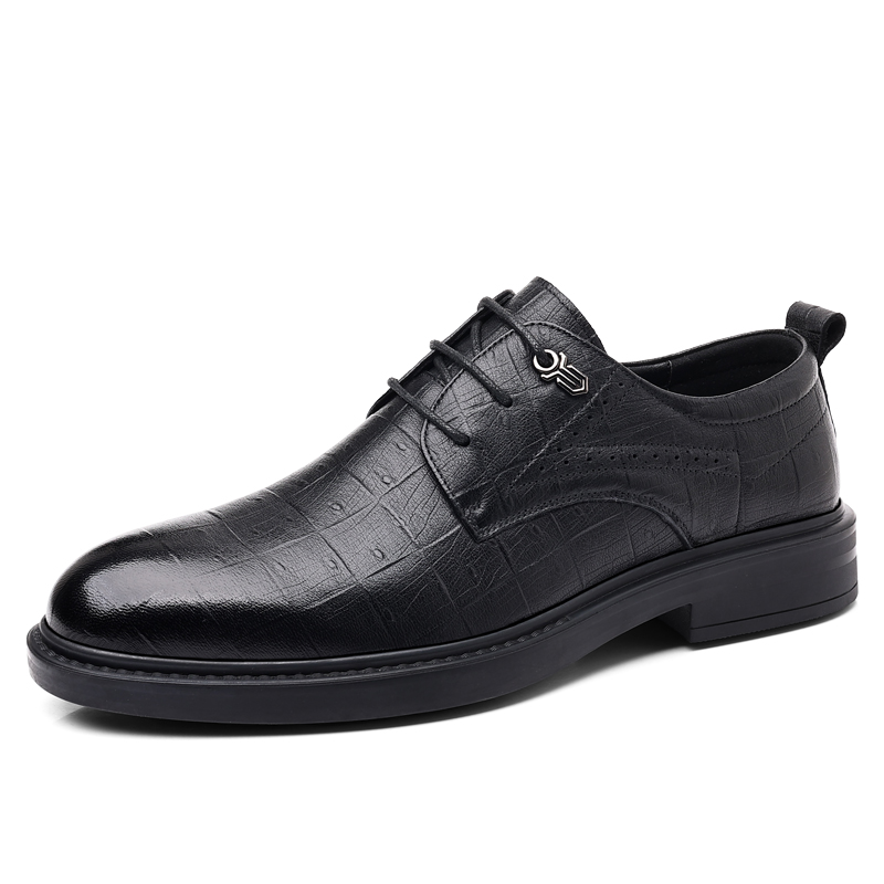 Shanpijiang Мужские повседневные туфли с низким верхом, черные/коричневые 
Shanpijiang Мужские повседневные туфли с низким верхом, черные/коричневые