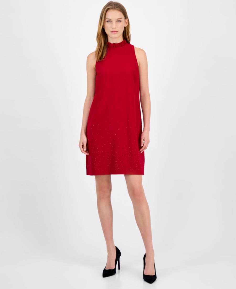 Женское платье-футляр без рукавов Anne Klein, Red
Женское платье-футляр без рукавов Anne Klein, Red
