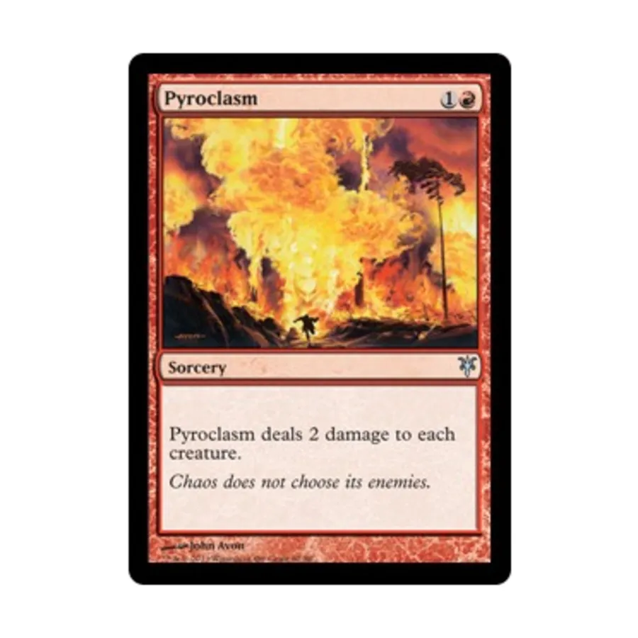 CCG Пироклазм (U), MTG - Duel Decks - Sorin vs. Tibalt 
CCG Пироклазм (U), MTG - Duel Decks - Sorin vs. Tibalt