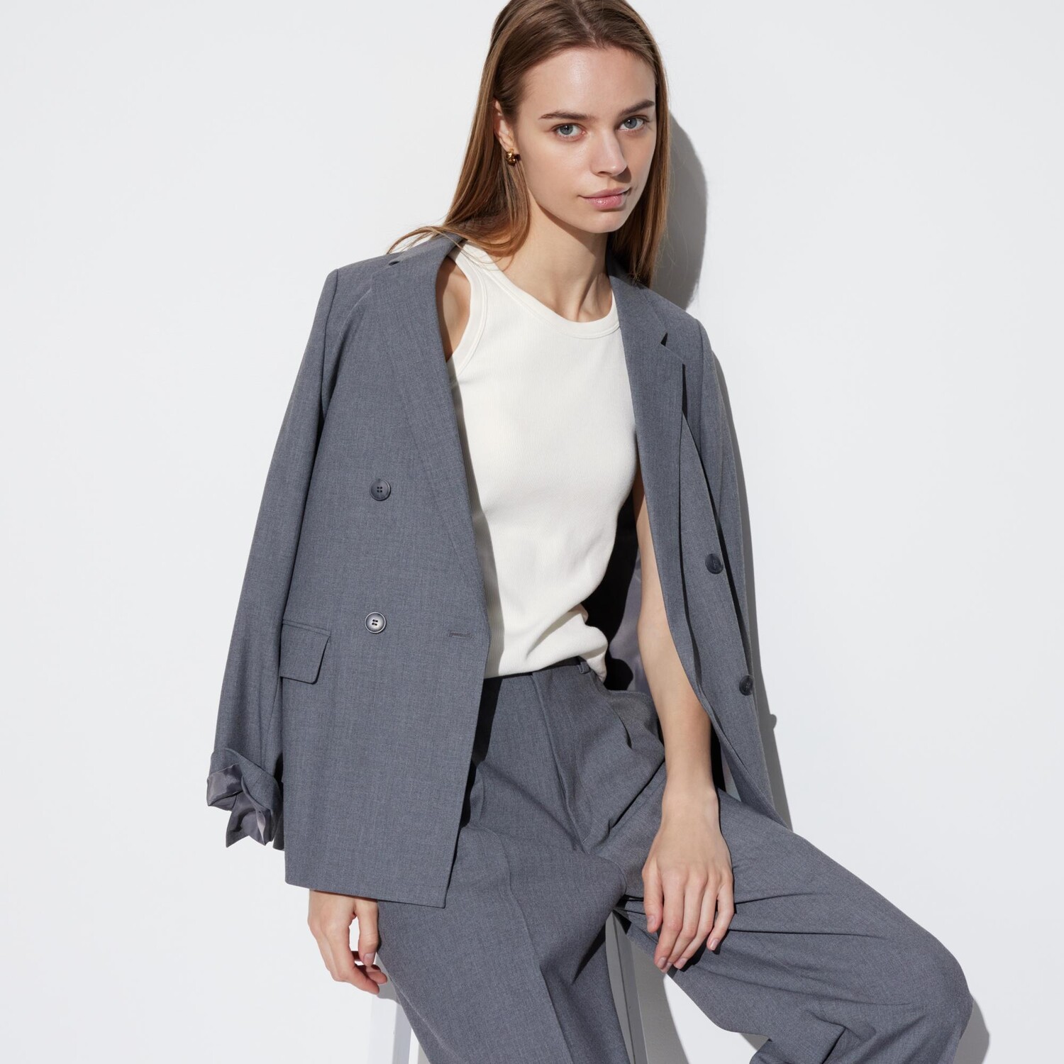 Майка-бюстгальтер Uniqlo, белый
Майка-бюстгальтер Uniqlo, белый