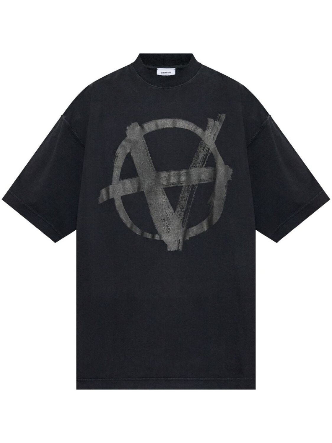 Футболка с логотипом VETEMENTS, черный
Футболка с логотипом VETEMENTS, черный