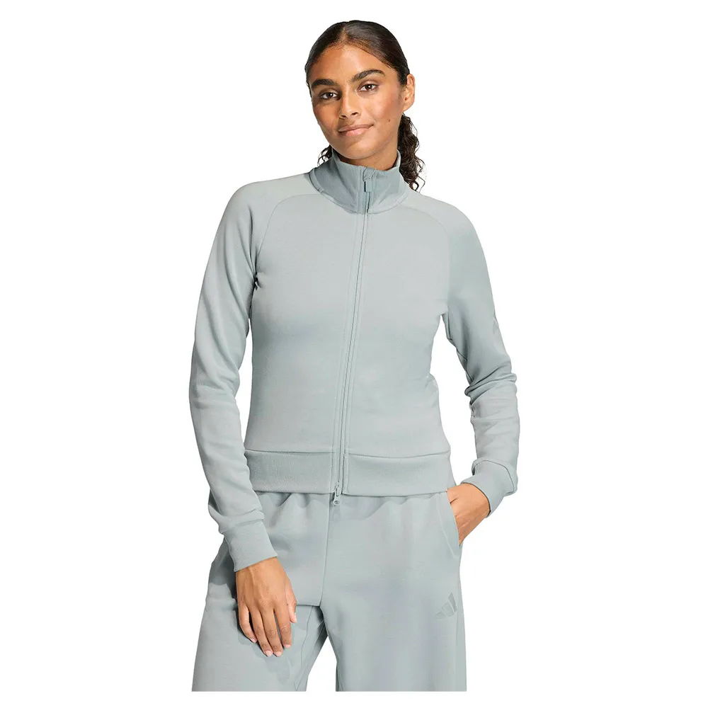 Толстовка adidas Soft Lux Slim на молнии, серый
Толстовка adidas Soft Lux Slim на молнии, серый