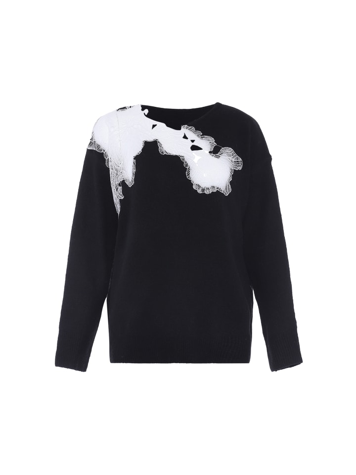 Женский свитер черного цвета faina
Женский свитер черного цвета faina