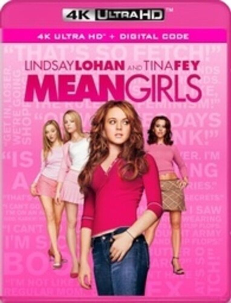 Диск 4K UHD Mean Girls
Диск 4K UHD Mean Girls