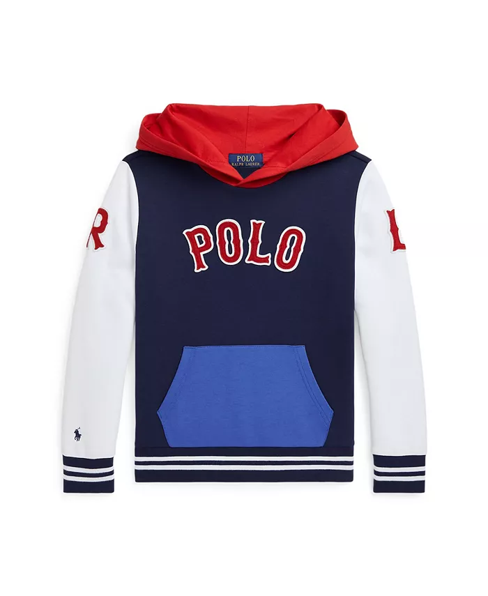 Бейсбольная толстовка с логотипом Big Boys из двойного трикотажа Polo Ralph Lauren, мультиколор
Бейсбольная толстовка с логотипом Big Boys из двойного трикотажа Polo Ralph Lauren, мультиколор