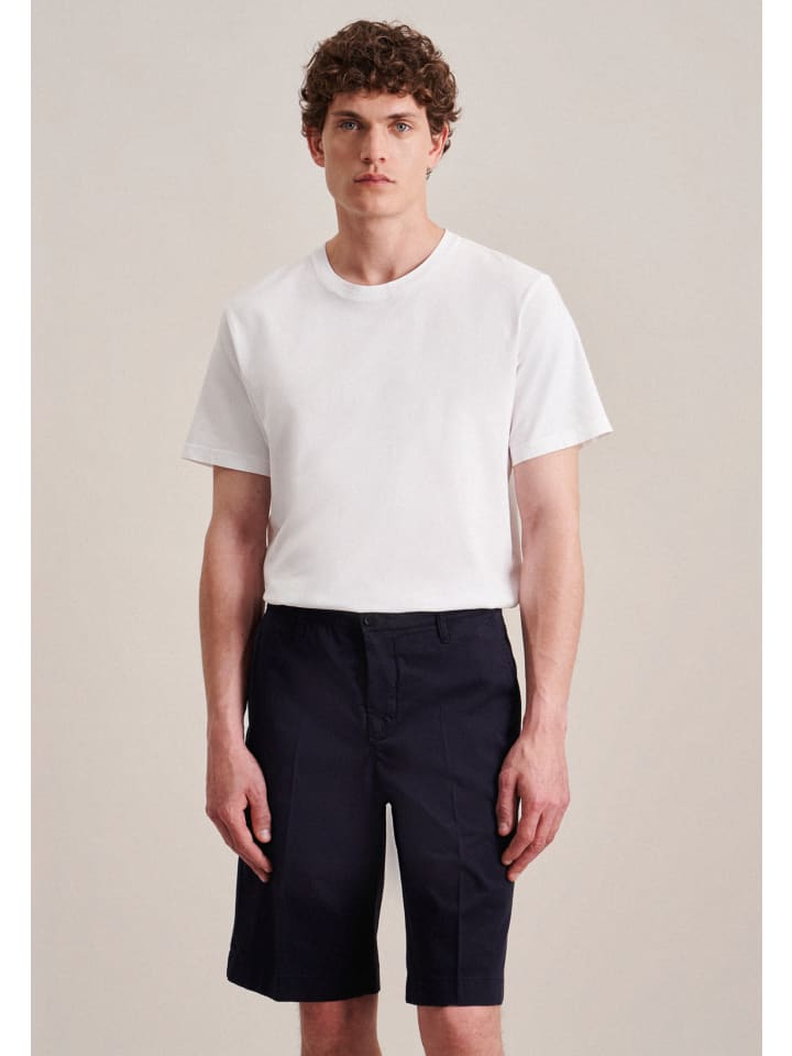 Тканевые брюки Seidensticker, темно-синий
Тканевые брюки Seidensticker, темно-синий