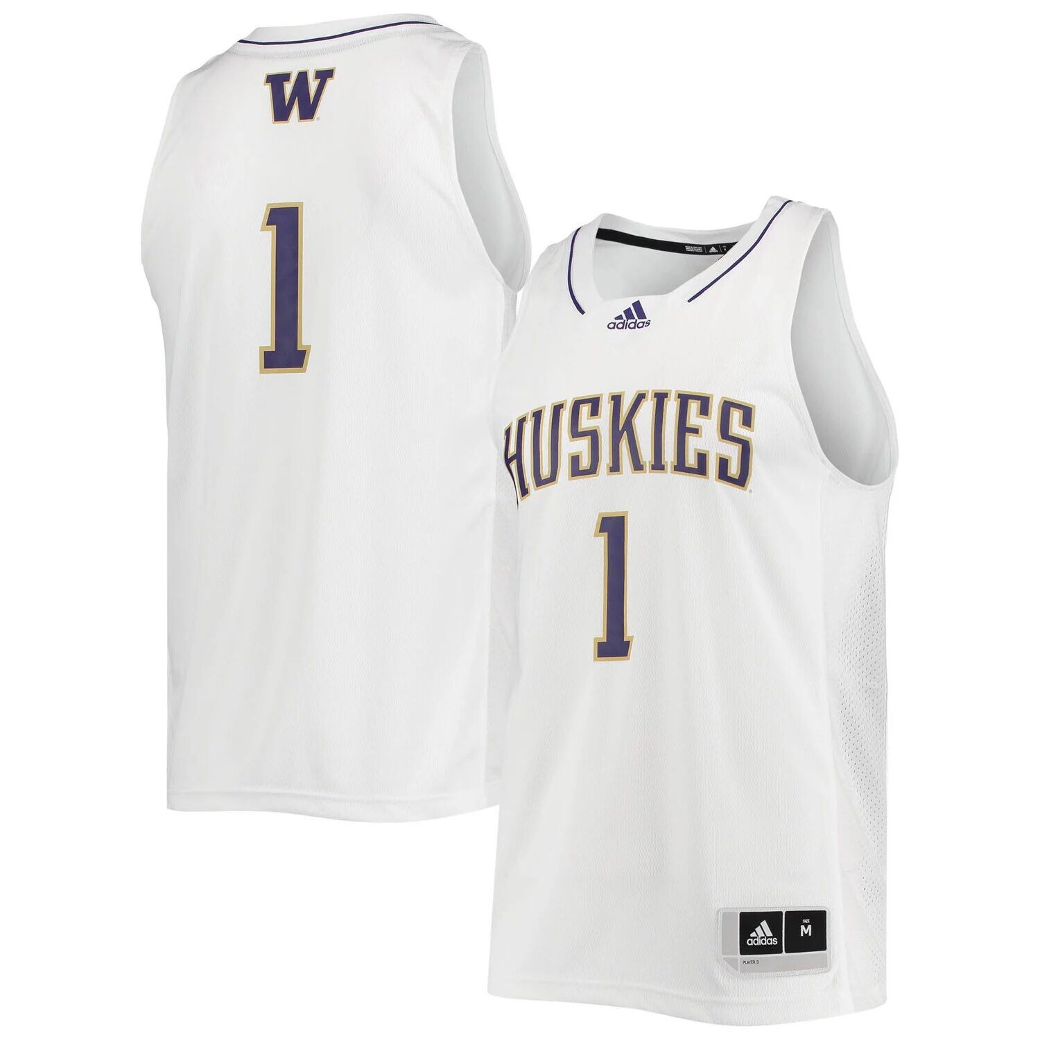 Мужская белая баскетбольная майка #1 Washington Huskies Swingman adidas, Белый, Мужская белая баскетбольная майка #1 Washington Huskies Swingman adidas
Мужская белая баскетбольная майка #1 Washington Huskies Swingman adidas, Белый, Мужская белая баскетбольная майка #1 Washington Huskies Swingman adidas
