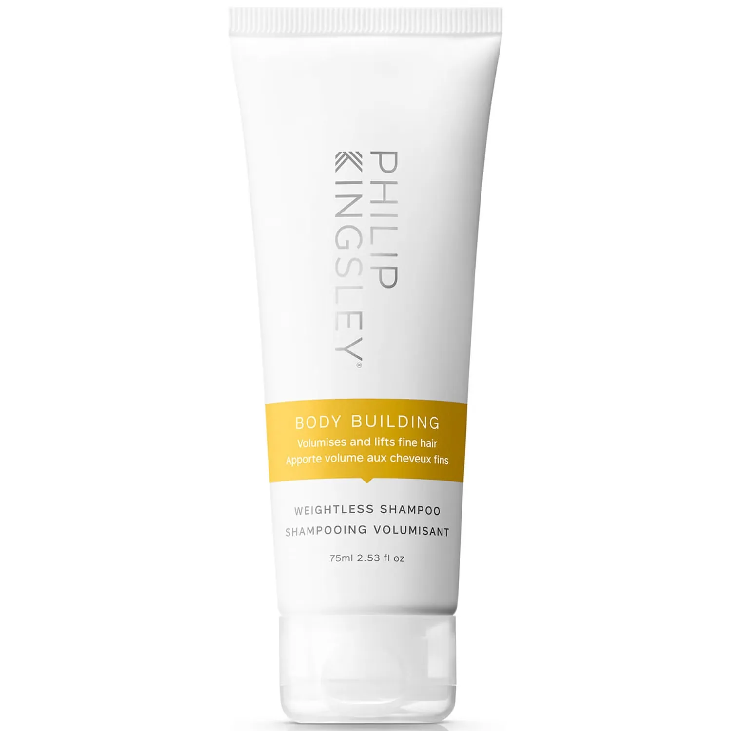 Body Building Невесомый шампунь 75 мл Philip Kingsley
Body Building Невесомый шампунь 75 мл Philip Kingsley