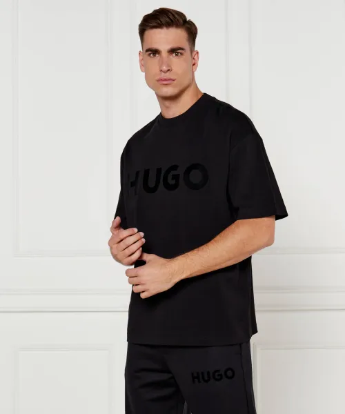 Футболка Динки Oversize fit Hugo, черный 
Футболка Динки Oversize fit Hugo, черный