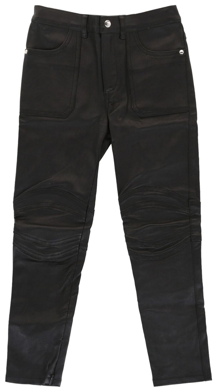 Кожаные узкие брюки Gucci, черные
Кожаные узкие брюки Gucci, черные