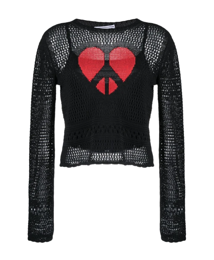 Стильный свитер Moschino, черный
Стильный свитер Moschino, черный