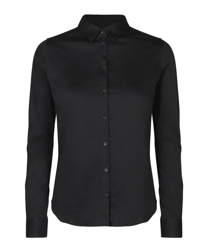 Черная трикотажная футболка - модель Тина Mos Mosh, черный
Черная трикотажная футболка - модель Тина Mos Mosh, черный