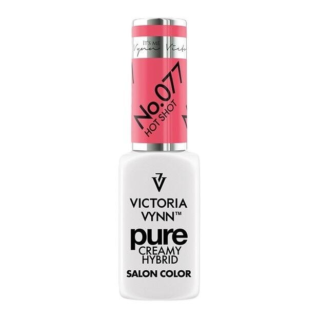 Victoria Vynn Pure Creamy Hybrid 077 Лак гибридный Hot Shot, 8 мл
Victoria Vynn Pure Creamy Hybrid 077 Лак гибридный Hot Shot, 8 мл