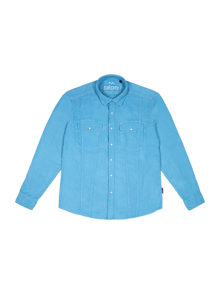 Рубашка Checker Hemd Dynasty Cord, цвет Sky
Рубашка Checker Hemd Dynasty Cord, цвет Sky
