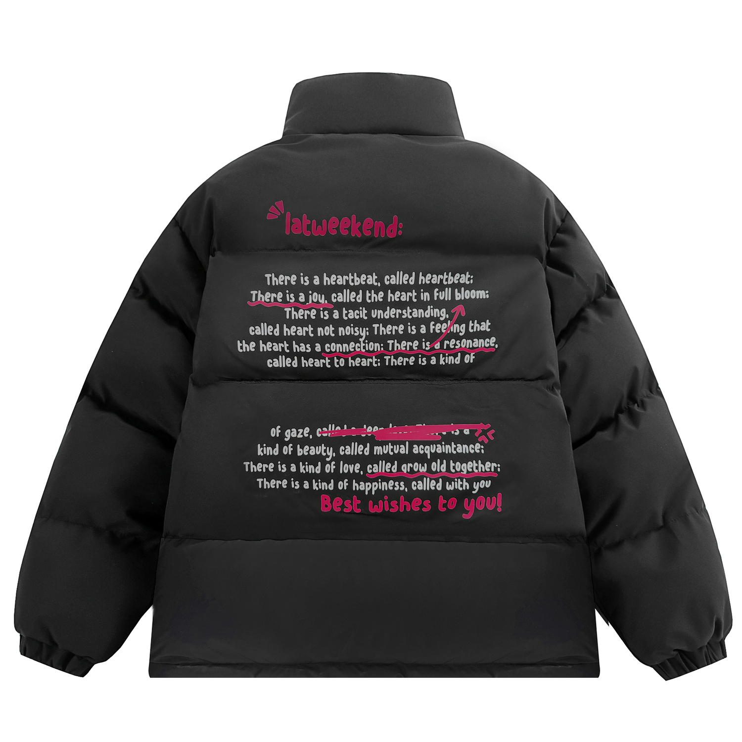 Пуховик унисекс черный LA'T.WEEKEND, черный (с лацканами)
Пуховик унисекс черный LA'T.WEEKEND, черный (с лацканами)