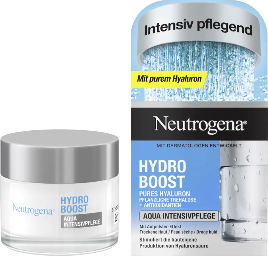 Дневной крем Neutrogena Hydro Boost Aqua Intensivpflege
Дневной крем Neutrogena Hydro Boost Aqua Intensivpflege