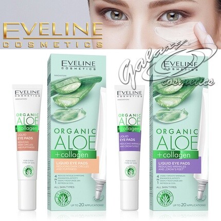 Eveline Organic Aloe + Collagen Liquid под глаза, охлаждающий гель, не смываемый, 20 мл, Eveline Cosmetics
Eveline Organic Aloe + Collagen Liquid под глаза, охлаждающий гель, не смываемый, 20 мл, Eveline Cosmetics