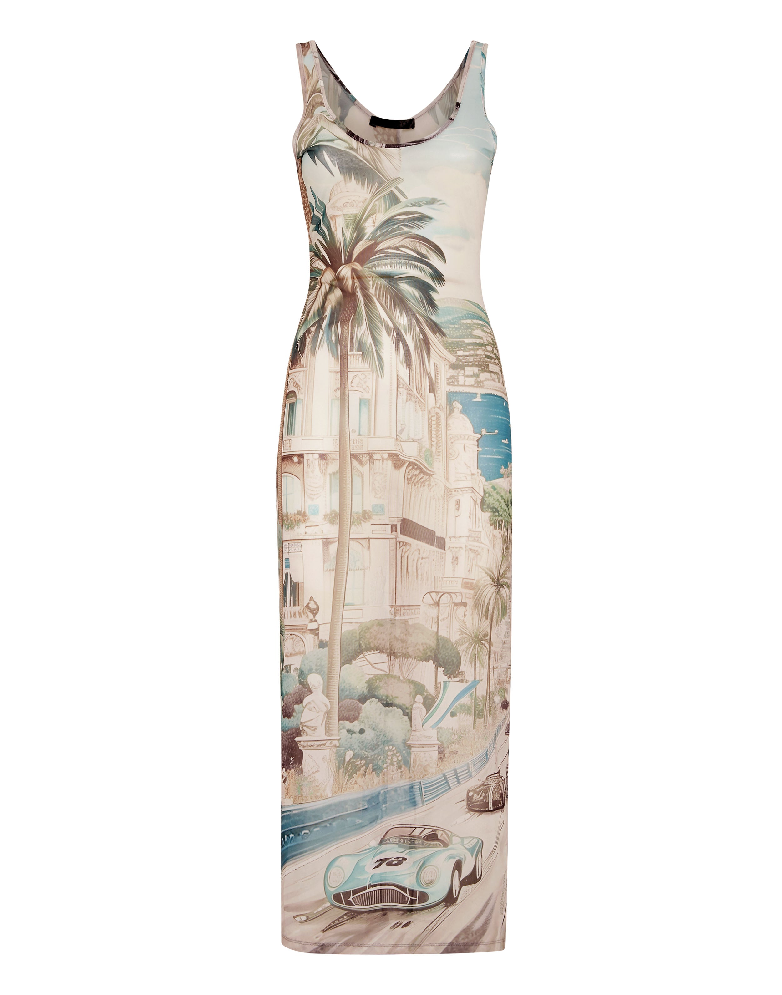 Длинное платье-майка PHILIPP PLEIN, мультиколор
Длинное платье-майка PHILIPP PLEIN, мультиколор