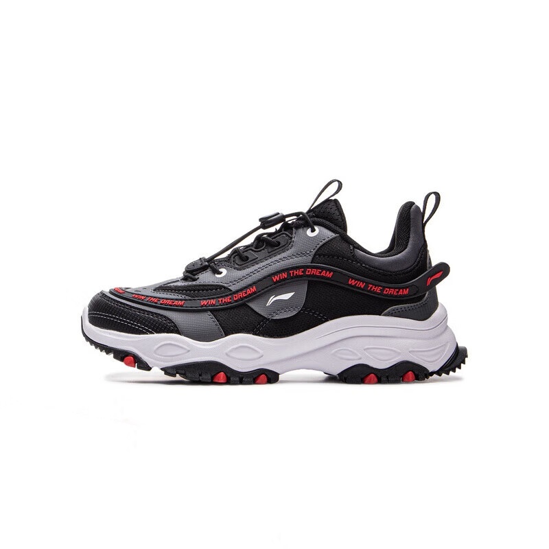 LINING YOUNG Нескользящие низкие детские кроссовки для повседневной носки, черные
LINING YOUNG Нескользящие низкие детские кроссовки для повседневной носки, черные