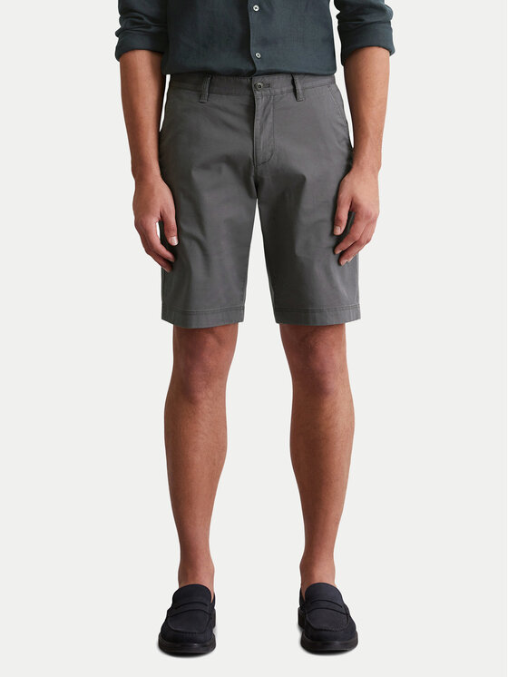 Шорты из ткани обычного кроя 536 0111 15114 Marc O'Polo, серый 
Шорты из ткани обычного кроя 536 0111 15114 Marc O'Polo, серый