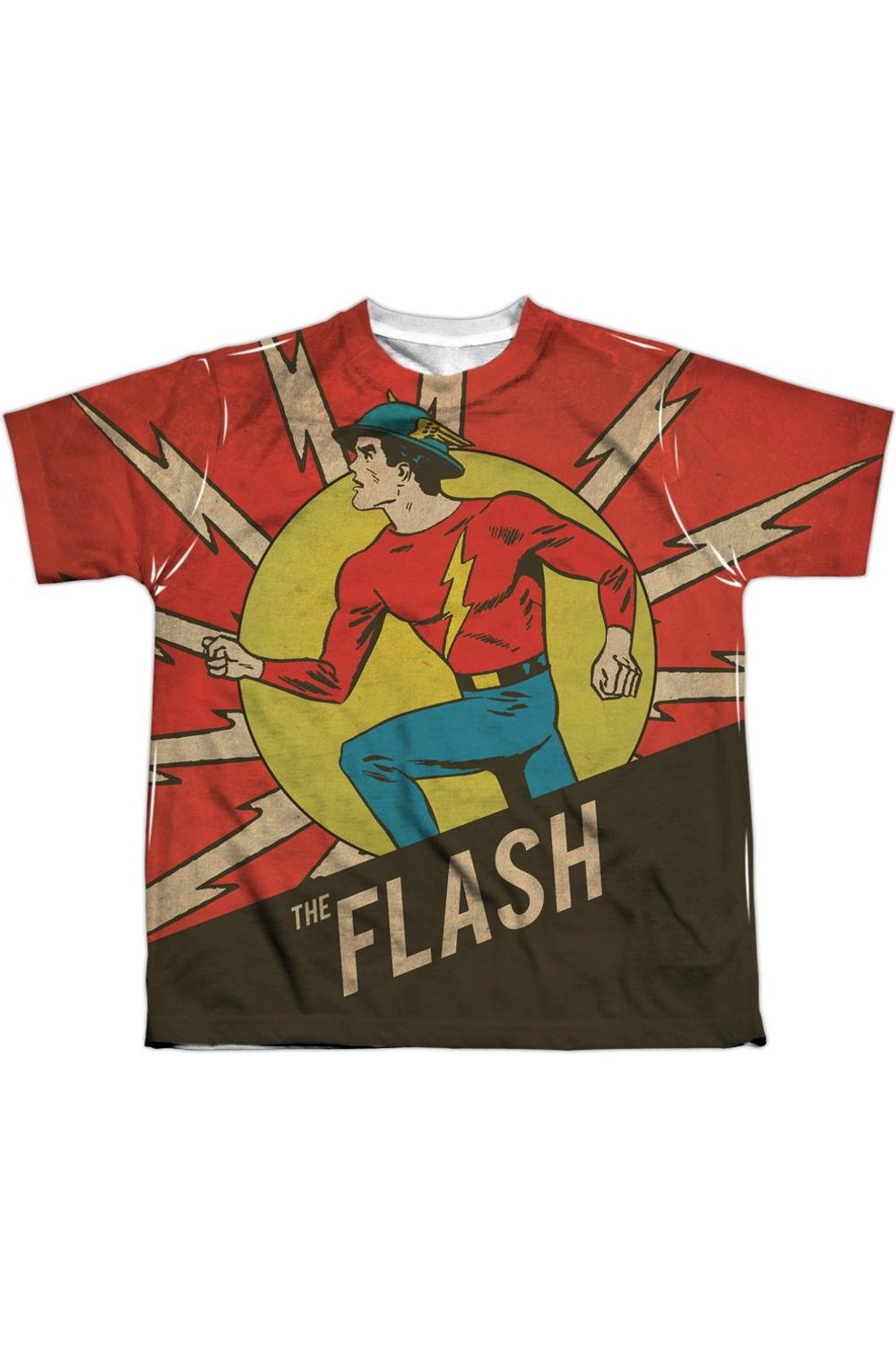 Футболка DC Comics Flash с принтом из винтажного комикса, детская, с коротким рукавом Gildan, белый 
Футболка DC Comics Flash с принтом из винтажного комикса, детская, с коротким рукавом Gildan, белый