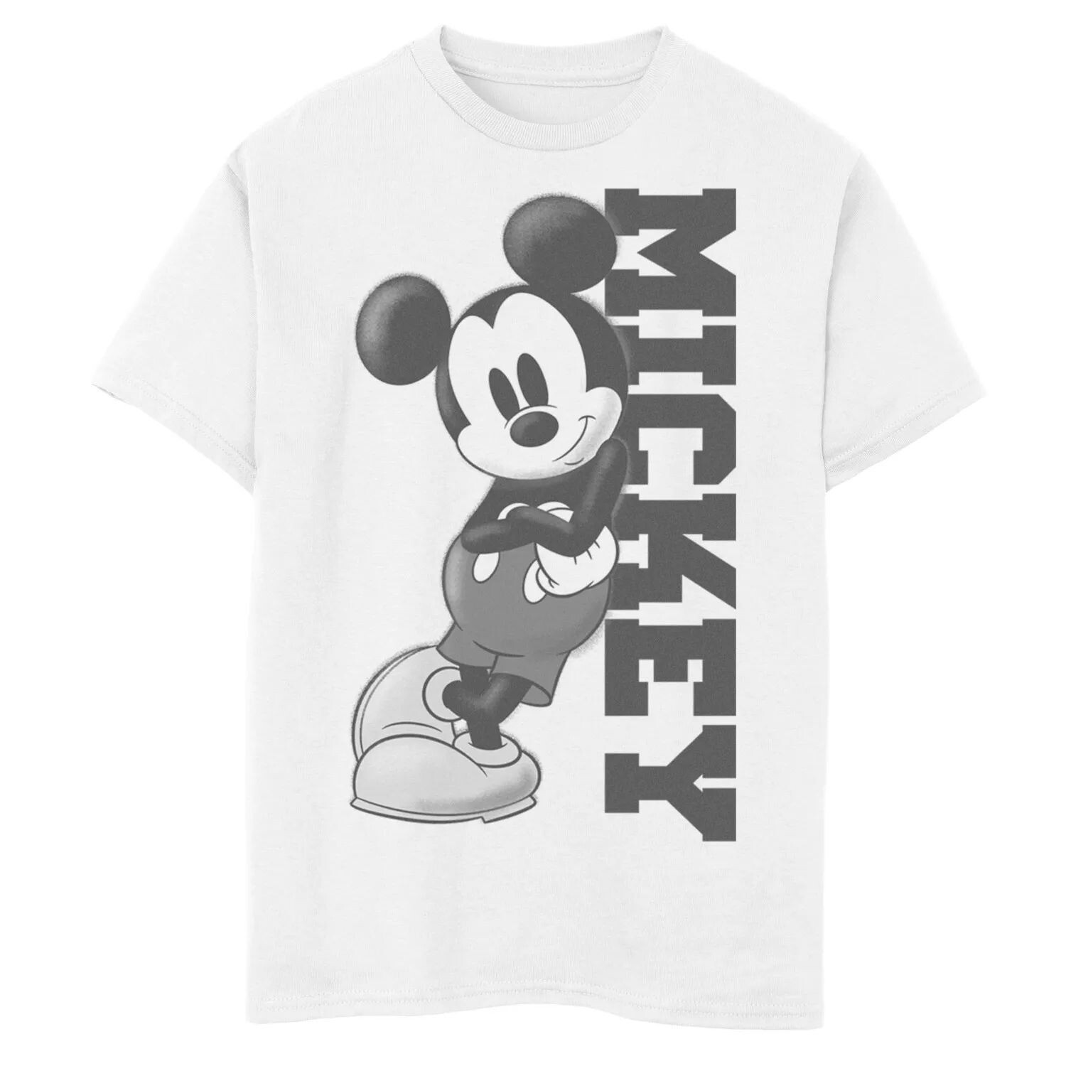 Футболка с изображением Микки Мауса Disney для мальчиков 8–20 лет, опирающаяся на имя Licensed Character
Футболка с изображением Микки Мауса Disney для мальчиков 8–20 лет, опирающаяся на имя Licensed Character