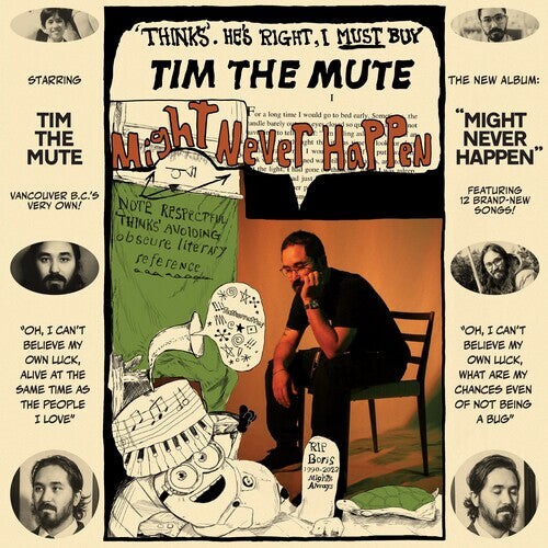 Виниловая пластинка Tim the Mute: Might Never Happen
Виниловая пластинка Tim the Mute: Might Never Happen