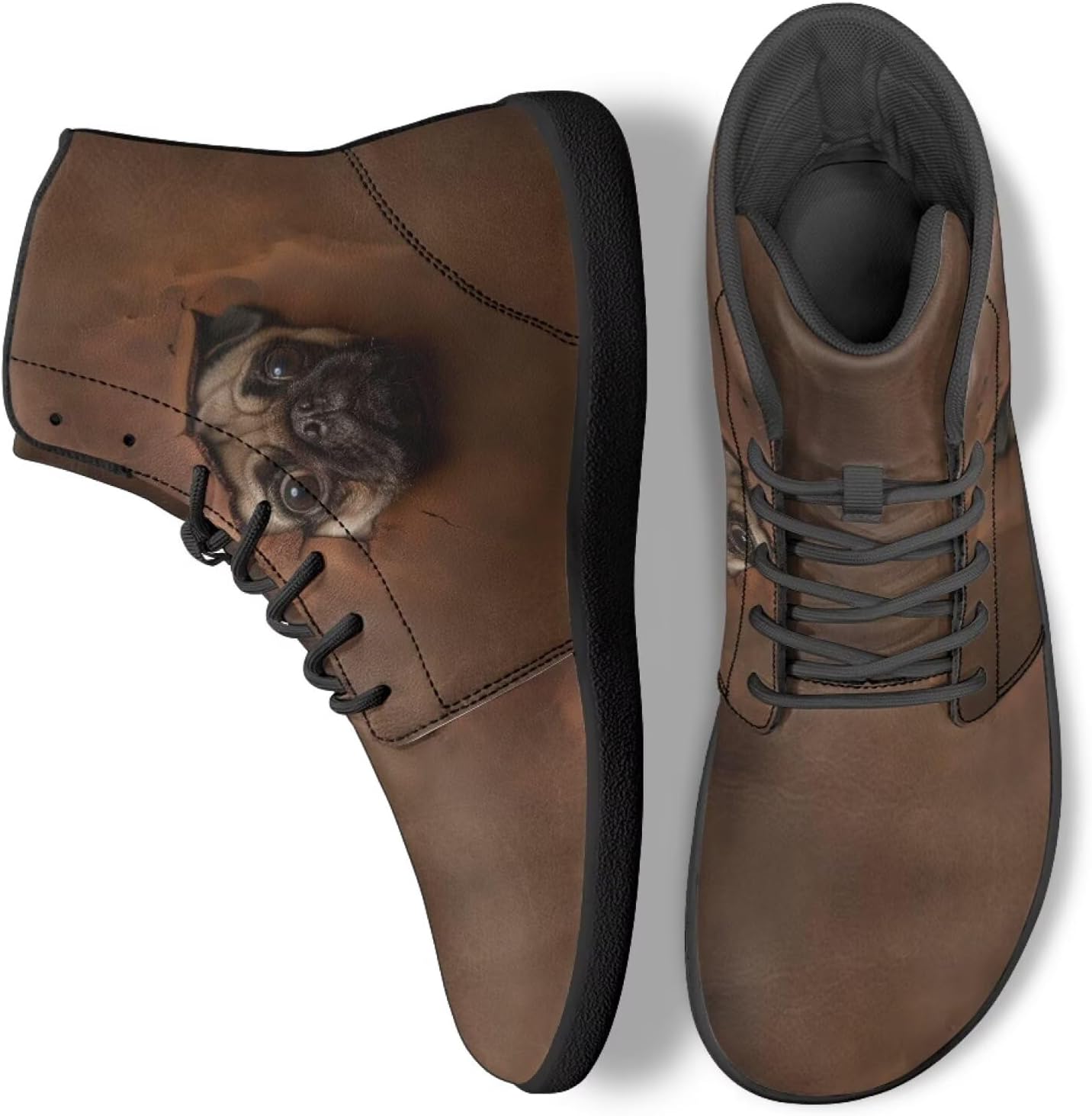 Унисекс, женские и мужские прогулочные туфли из искусственной кожи, рабочая обувь, офисная деловая обувь, спортивные кроссовки для бега Ecaestolph, Pug Brown Leather Design
Унисекс, женские и мужские прогулочные туфли из искусственной кожи, рабочая обувь, офисная деловая обувь, спортивные кроссовки для бега Ecaestolph, Pug Brown Leather Design