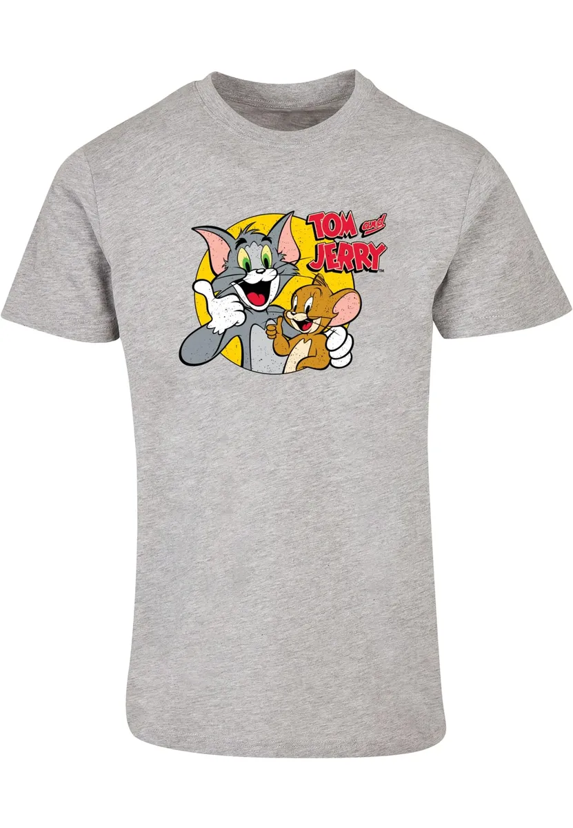 Футболка ABSOLUTE CULT "Мужская футболка ABSOLUTE CULT Tom and Jerry - Thumbs up", серый 
Футболка ABSOLUTE CULT "Мужская футболка ABSOLUTE CULT Tom and Jerry - Thumbs up", серый